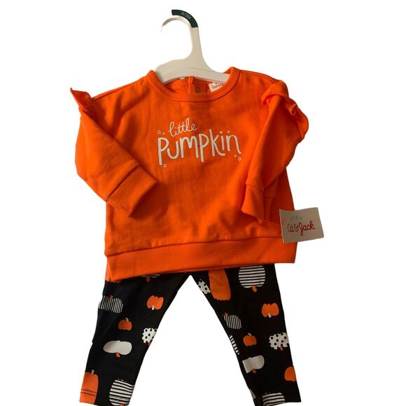 Little Pumpkin Fall 2 Piece Set 3-6 - Picture 6 of 9